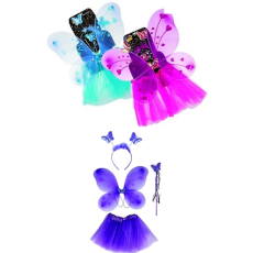 Dress-Up Tutu and Wings, with Accessories